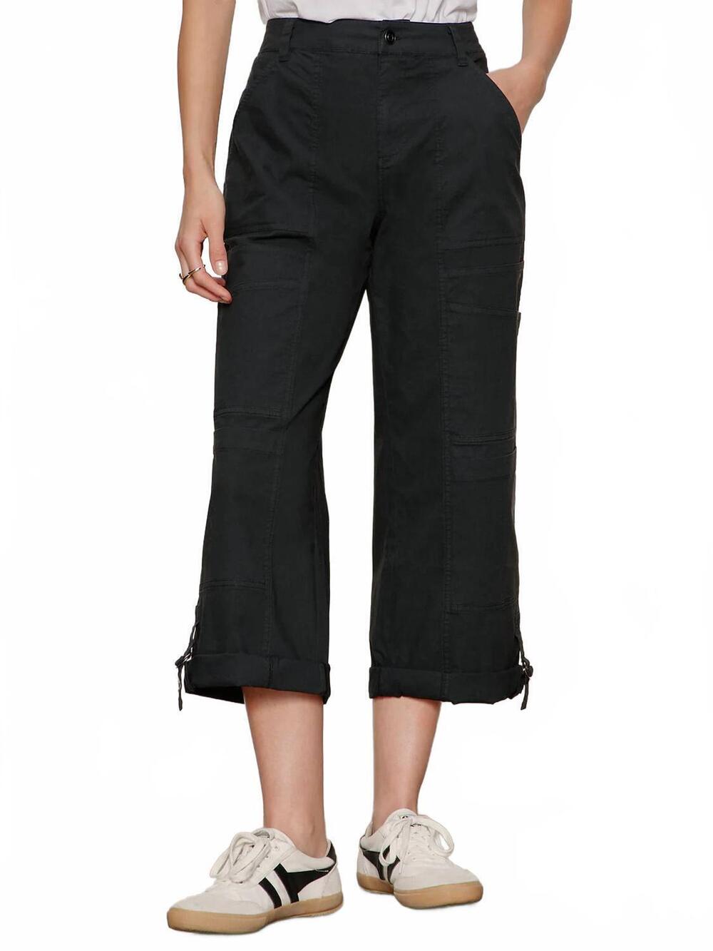 NEW SANCTUARY angels cargo pants in black